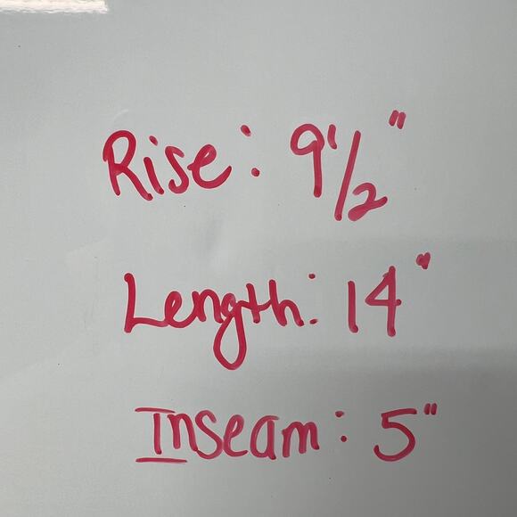 H&M Pin Striped Feminine Polished Sophisticated Academia Beach Womens Shorts 8 - Picture 6 of 7